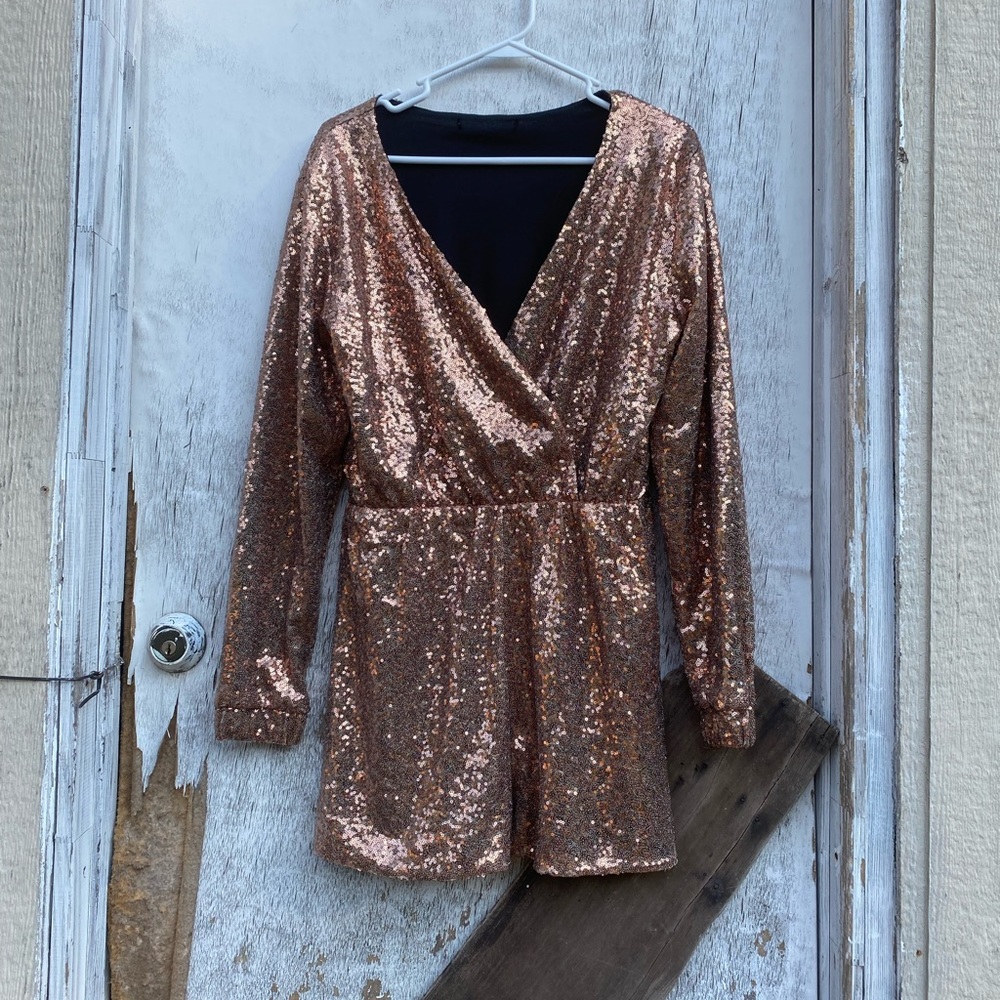 Rose Gold Romper